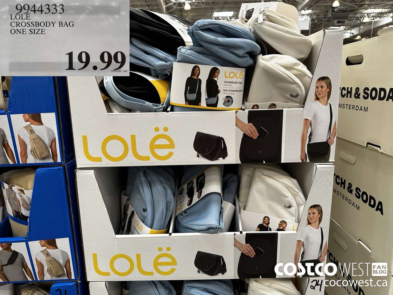 9944333 LOLE CROSSBODY BAG ONE SIZE $19.99