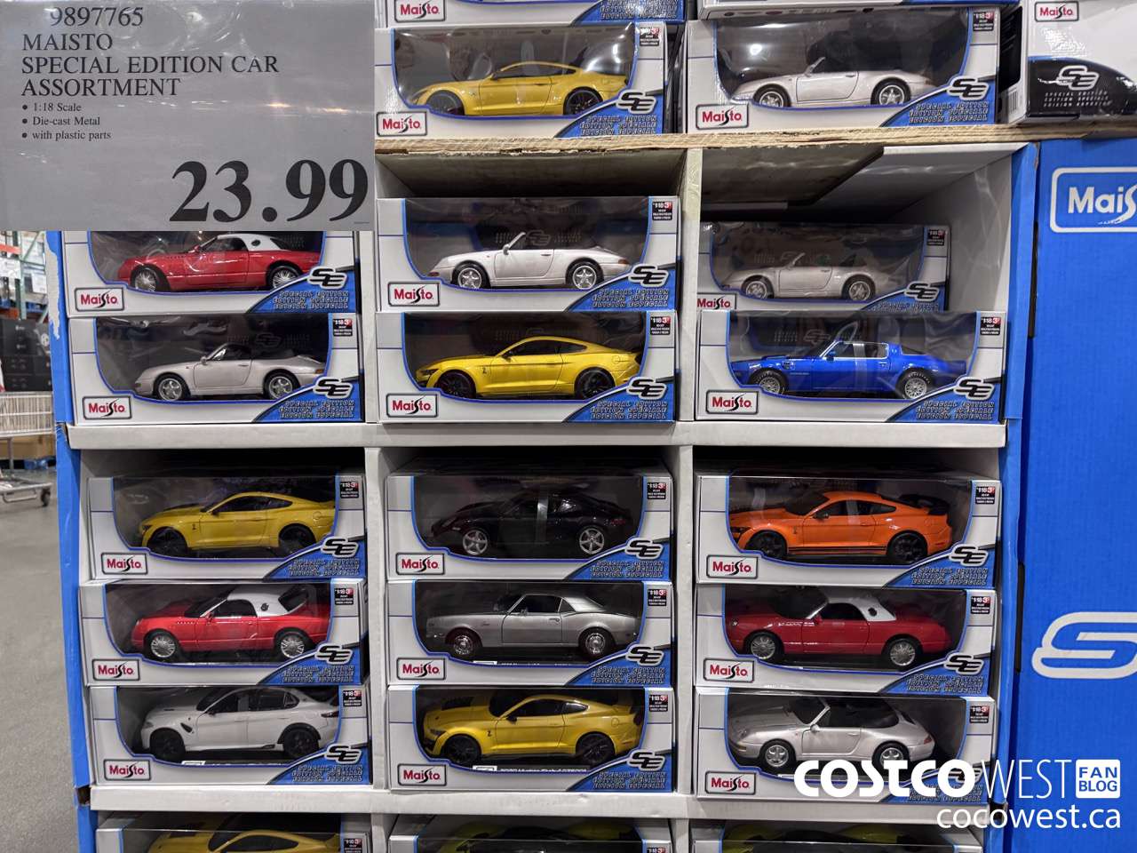 9897765 MAISTO SPECIAL EDITION CAR 1:18 SCALE $23.99