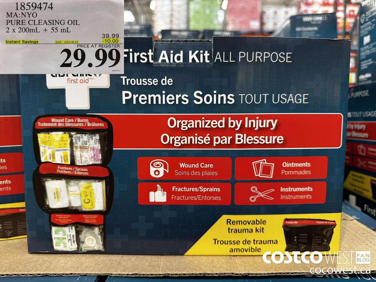 1859474 MA:NYO PURE CLEANSING OIL 2 X 200ML + 50ML ($10.00 INSTANT SAVINGS EXPIRES ON 2025-08-03) $29.99