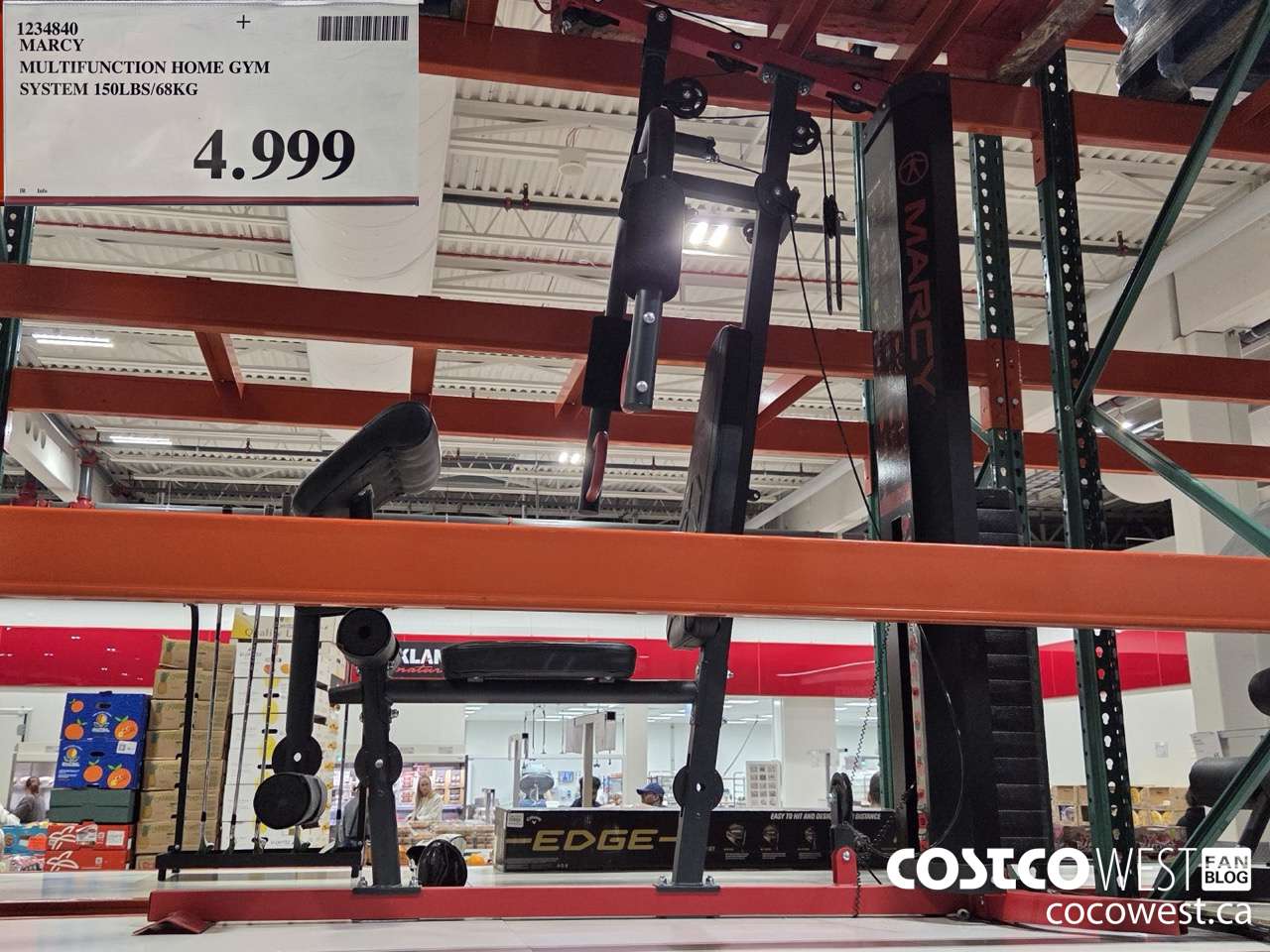 1234840 MARCY MULTIFUNCTION HOME GYM SYSTEM 150LBS/68KG $4999.00