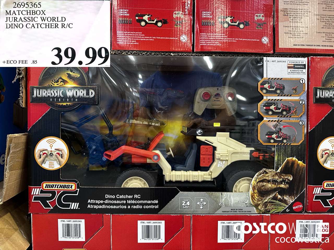 2695365 MATCHBOX JURRASIC WORLD DINO CATCHER R/C $39.99