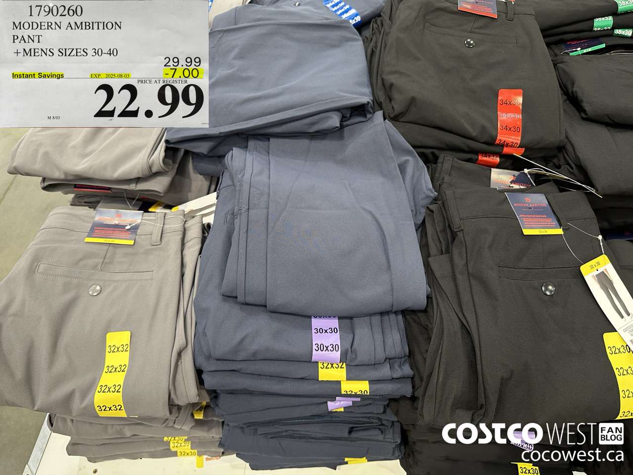 1790260 MODERN AMBITION PANT MENS SIZES 30-40 ($7.00 INSTANT SAVINGS EXPIRES ON 2025-08-03) $22.99