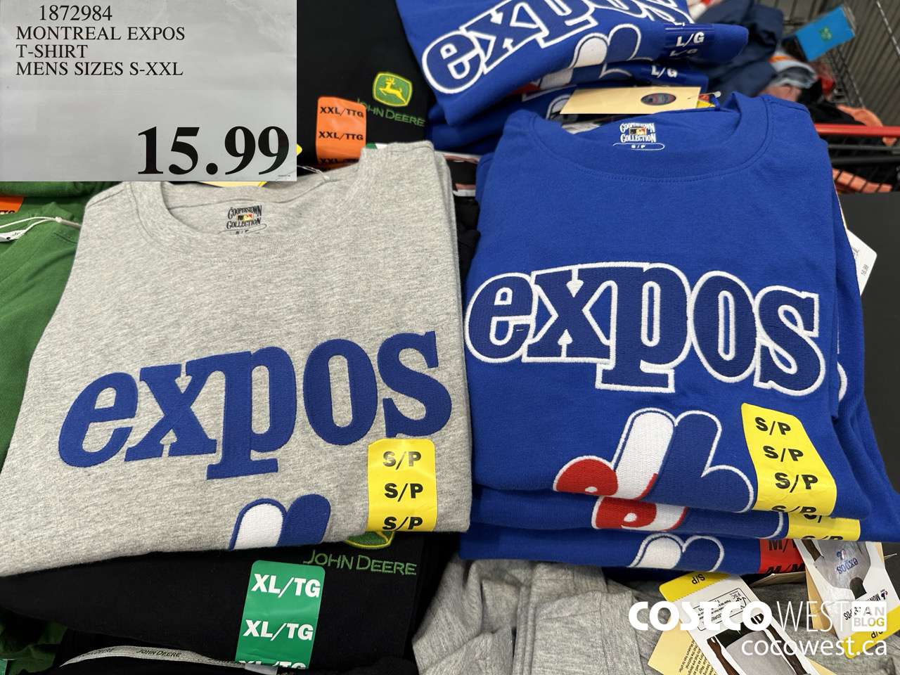 1872984 MONTREAL EXPOS T-SHIRT MENS SIZES S-XXL $15.99