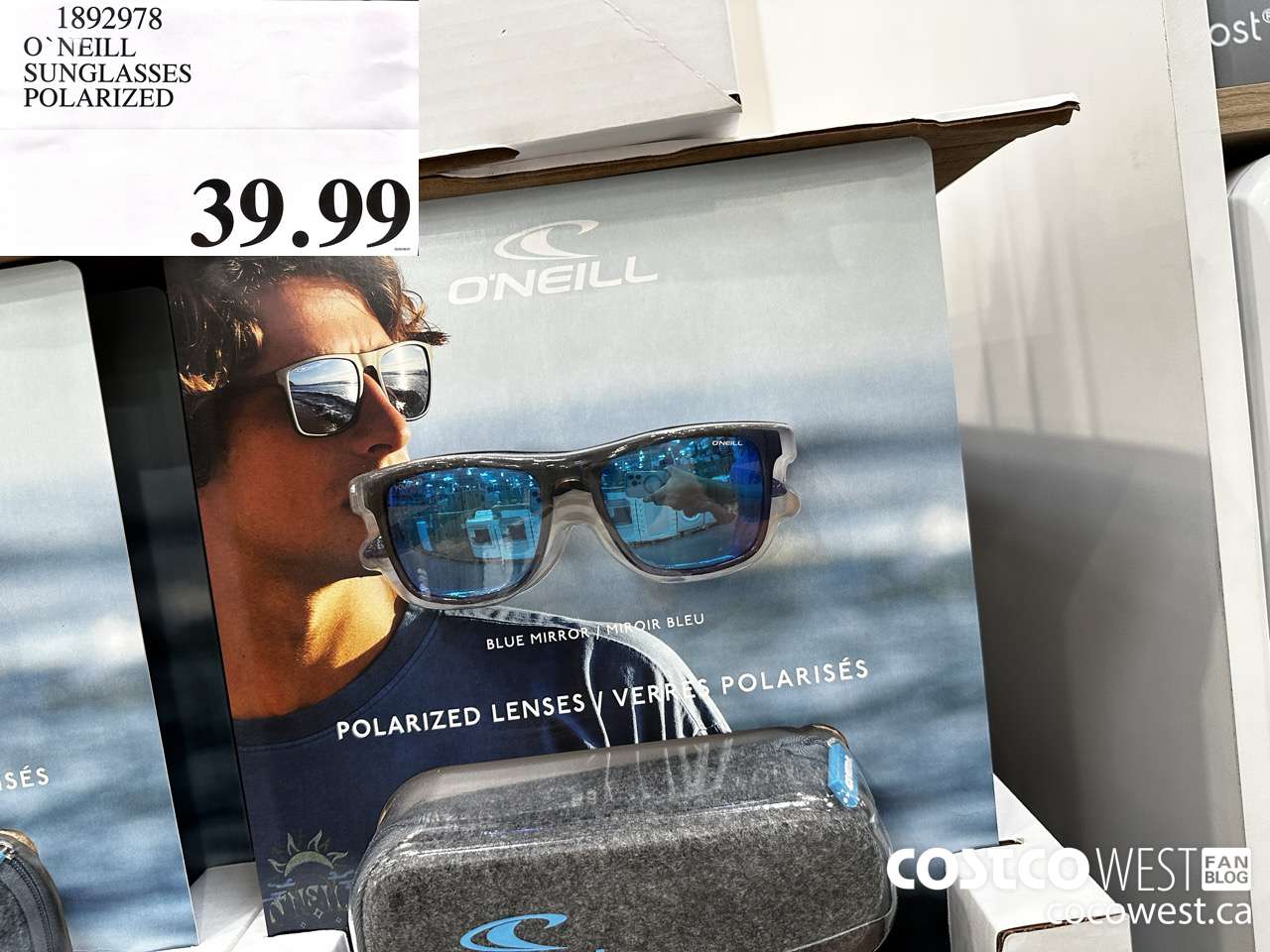 1892978 O'NEILL SUNGLASSES POLARIZED $39.99