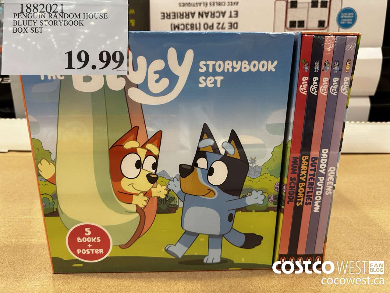 1882021 PENGUIN RANDOM HOUSE BLUEY STORYBOOK BOX SET $19.99