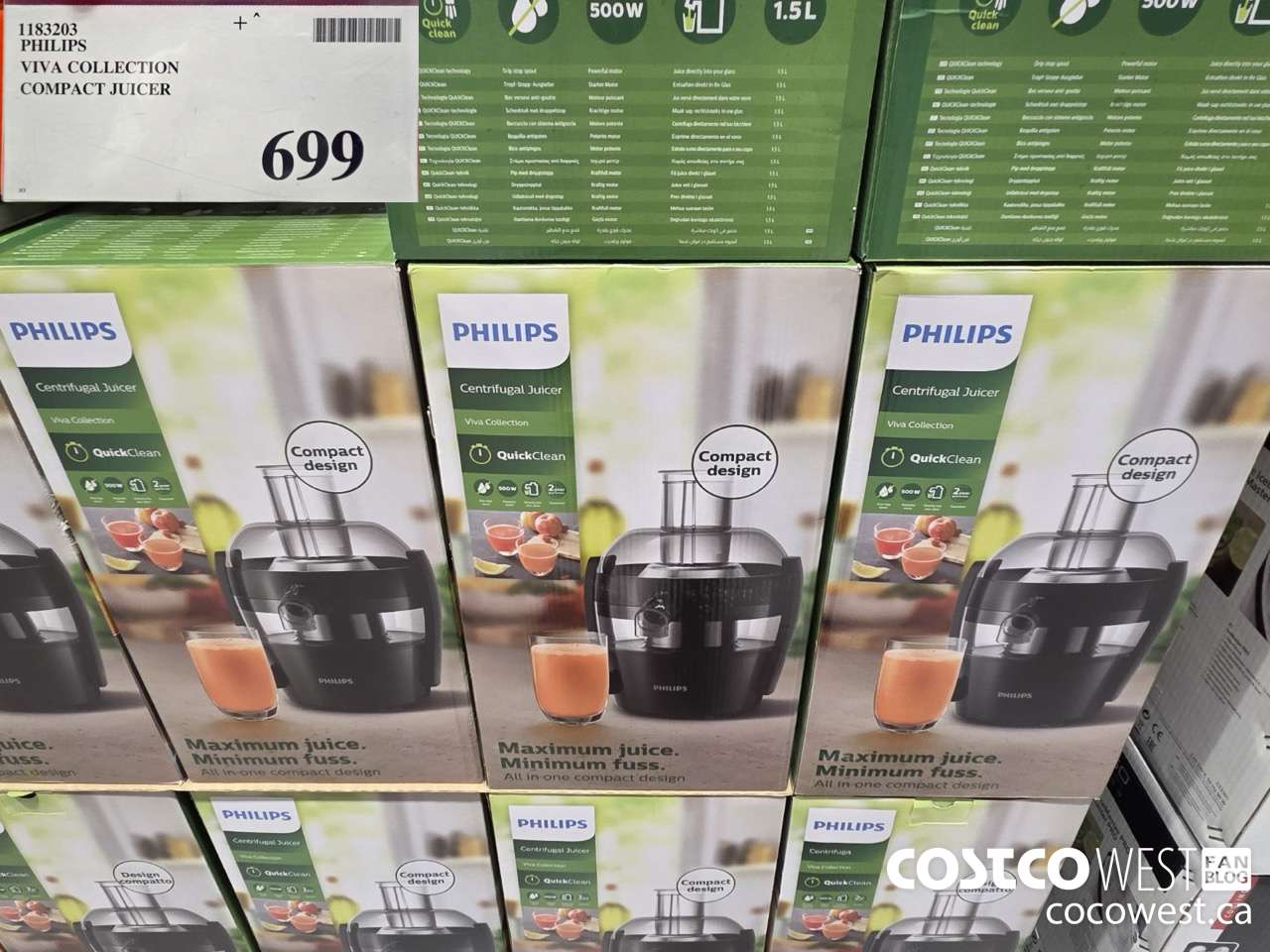 1183203 PHILIPS VIVA COLLECTION COMPACT JUICER $699.00