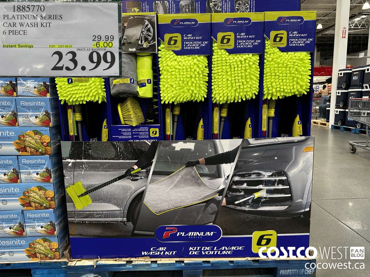 1885770 PLATINUM SERIES CAR WASH KIT 6 PCS ($6.00 INSTANT SAVINGS EXPIRES ON 2025-08-03) $23.99