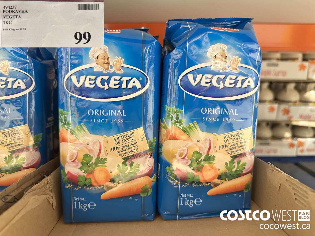494237 PODRAVKA VEGETA 1KG $99.00