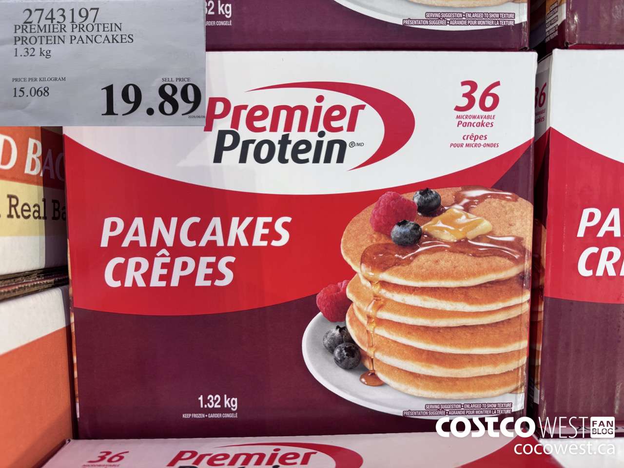 2743197 PREMIER PROTEIN PROTEIN PANCAKES 1.32KG $19.89