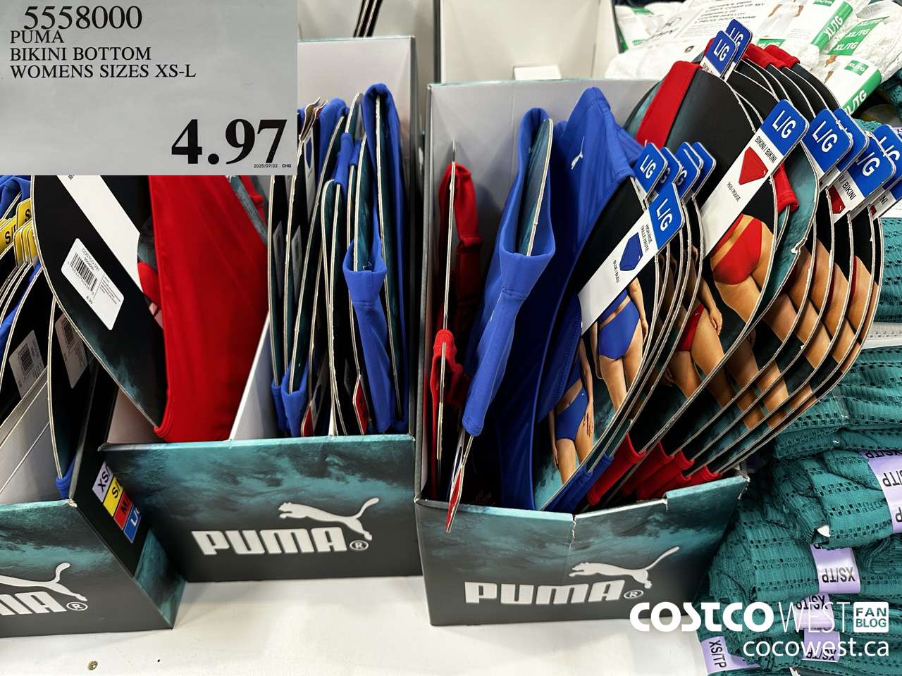 5558000 PUMA BIKINI BOTTOM WOMENS SIZES XS-L $4.97