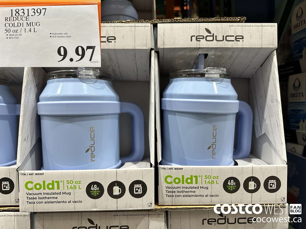 1831397 REDUCE COLD1 MUG 50 OZ/1.4L $9.97