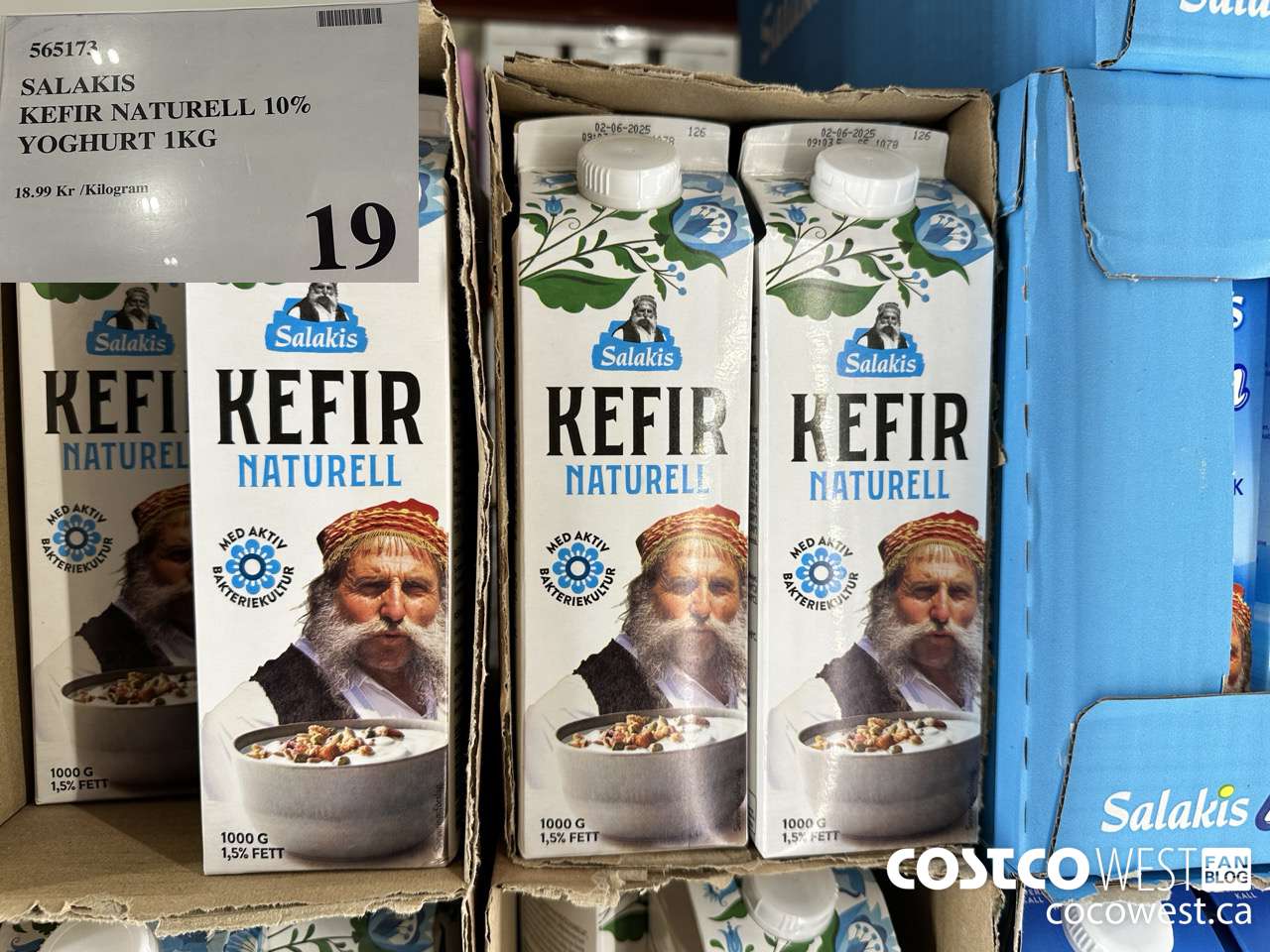 565173 SALAKIS KEFIR NATURELL 10% YUGHURT 1KG $19.00