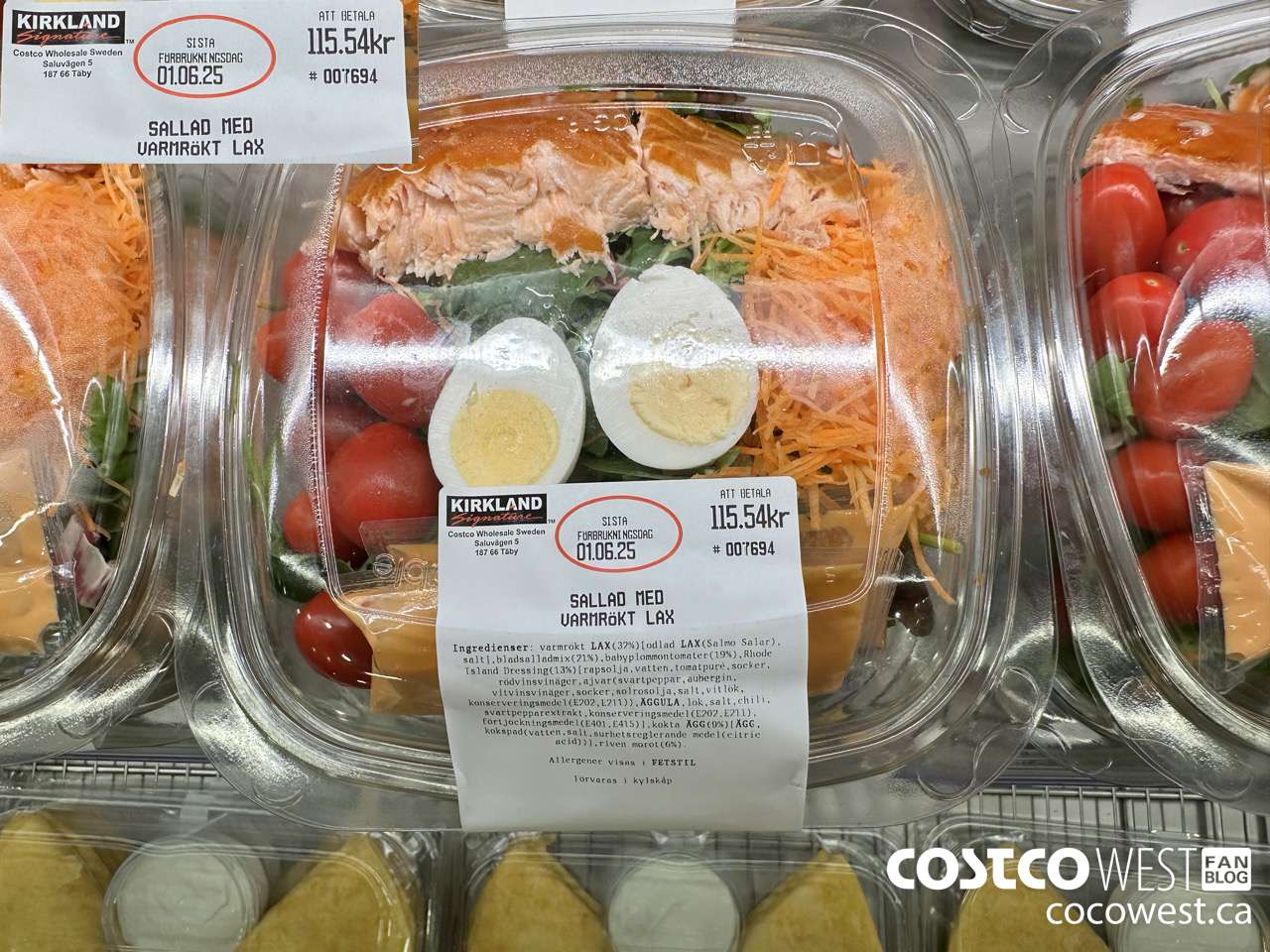 007694 SALLAD MED VARMROKT LAX $115.54