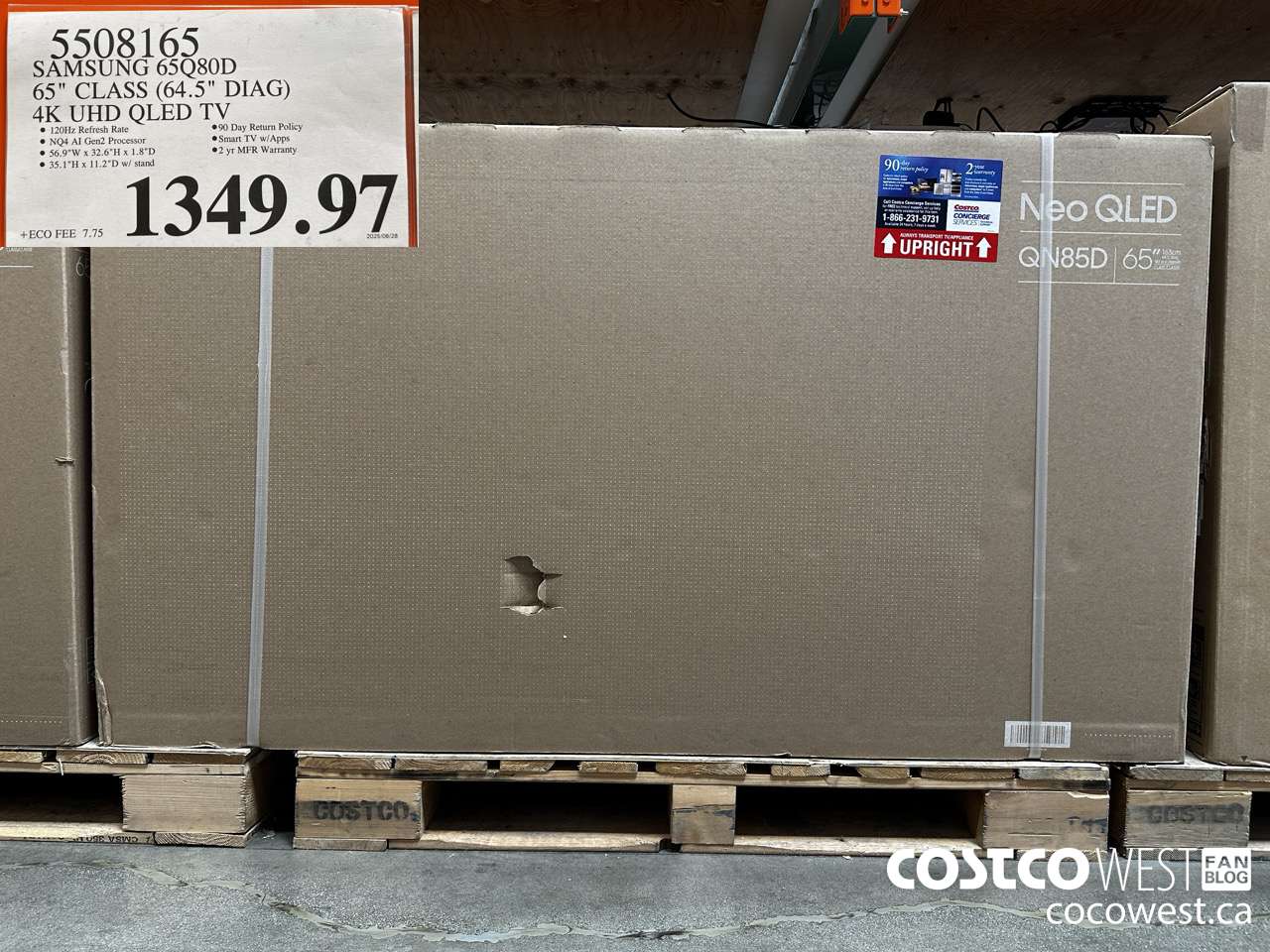 5508165 SAMSUNG 65Q80D 65