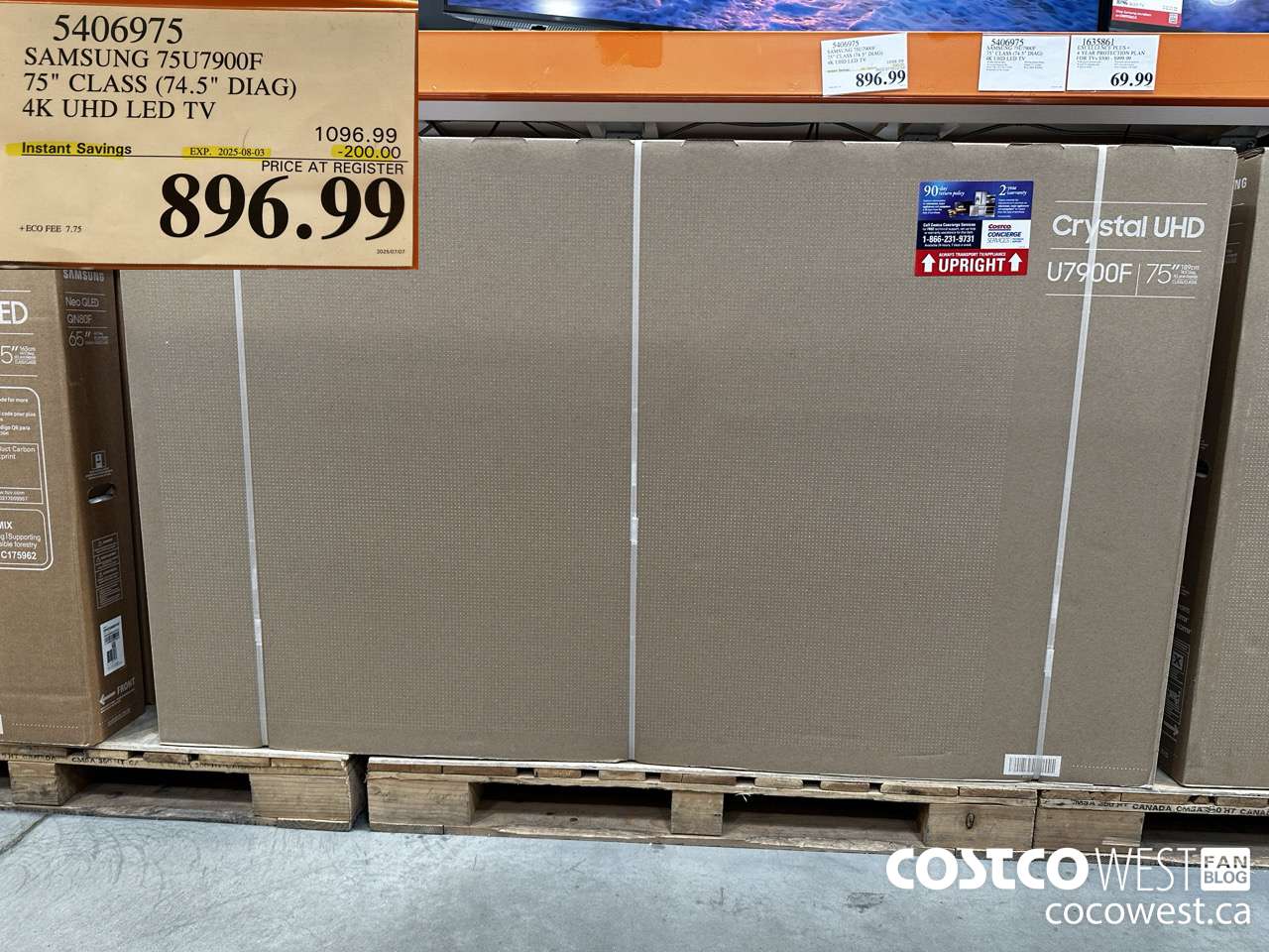5406975 SAMSUNG 75U7900F 75