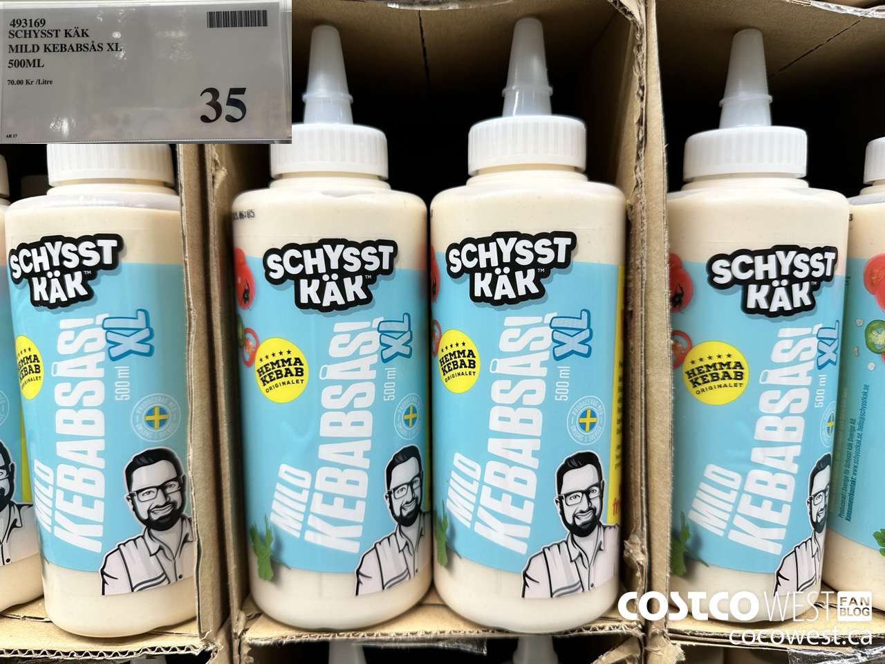 493169 SCHYSST KAK MILD KEBABSAS XL 500ML $35.00