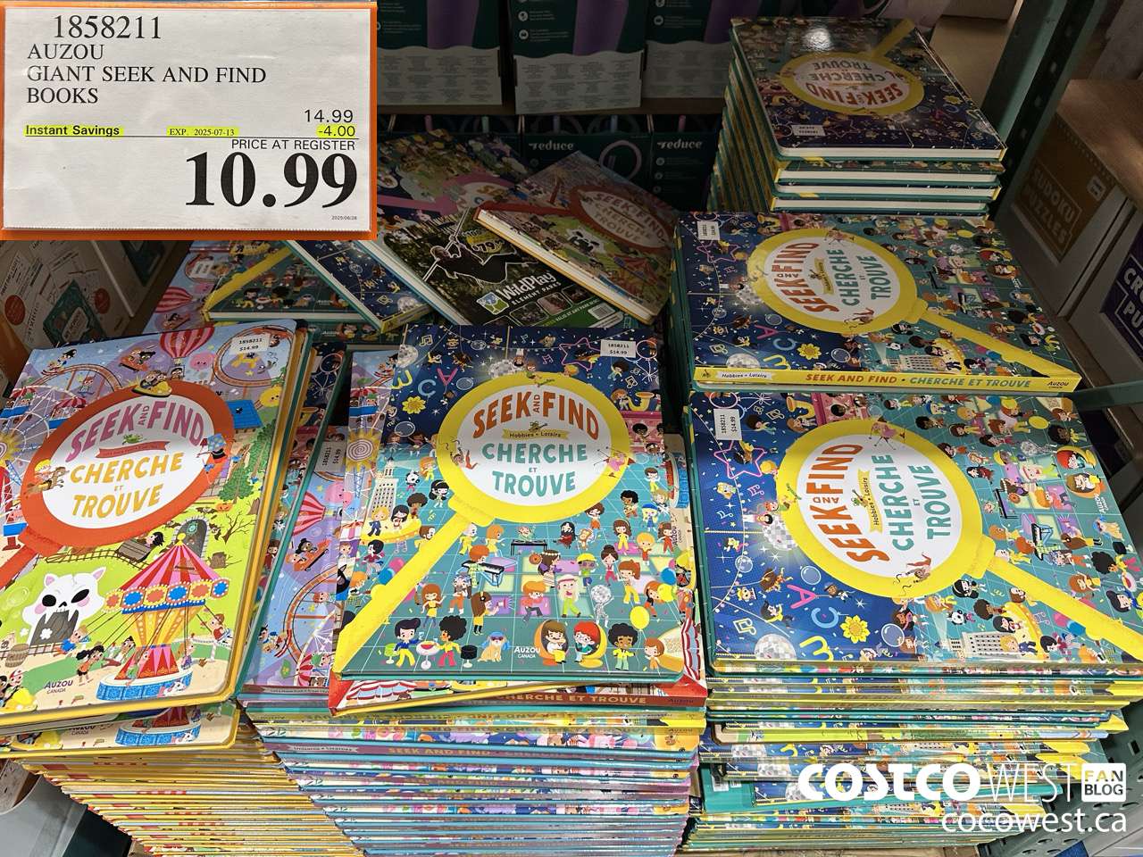 1858211 SEEK & FIND BOOKS ($4.00 INSTANT SAVINGS EXPIRES ON 2025-07-13) $10.99