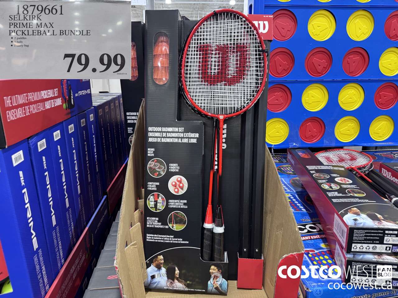 1879661 SELKIRK PRIME MAX PICKLEBALL BUNDLE $79.99