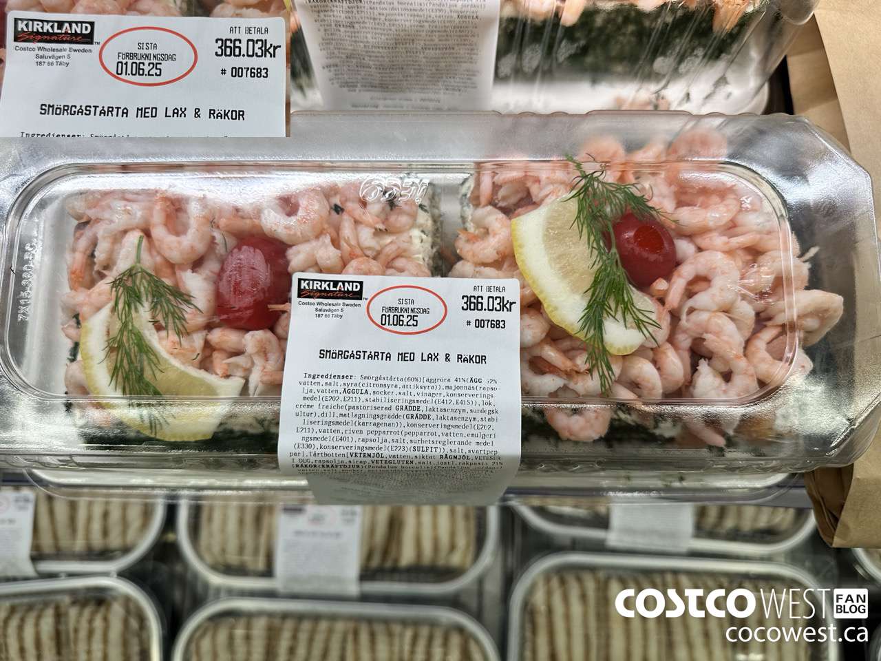 007683 SMORGASTARTA MED LAX & RAKOR $336.03