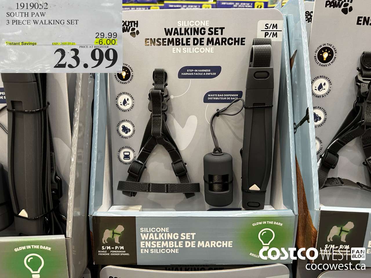 1919052 SOUTH PAW 3 PIECE WALKING SET ($6.00 INSTANT SAVINGS EXPIRES ON 2025-07-27) $23.99