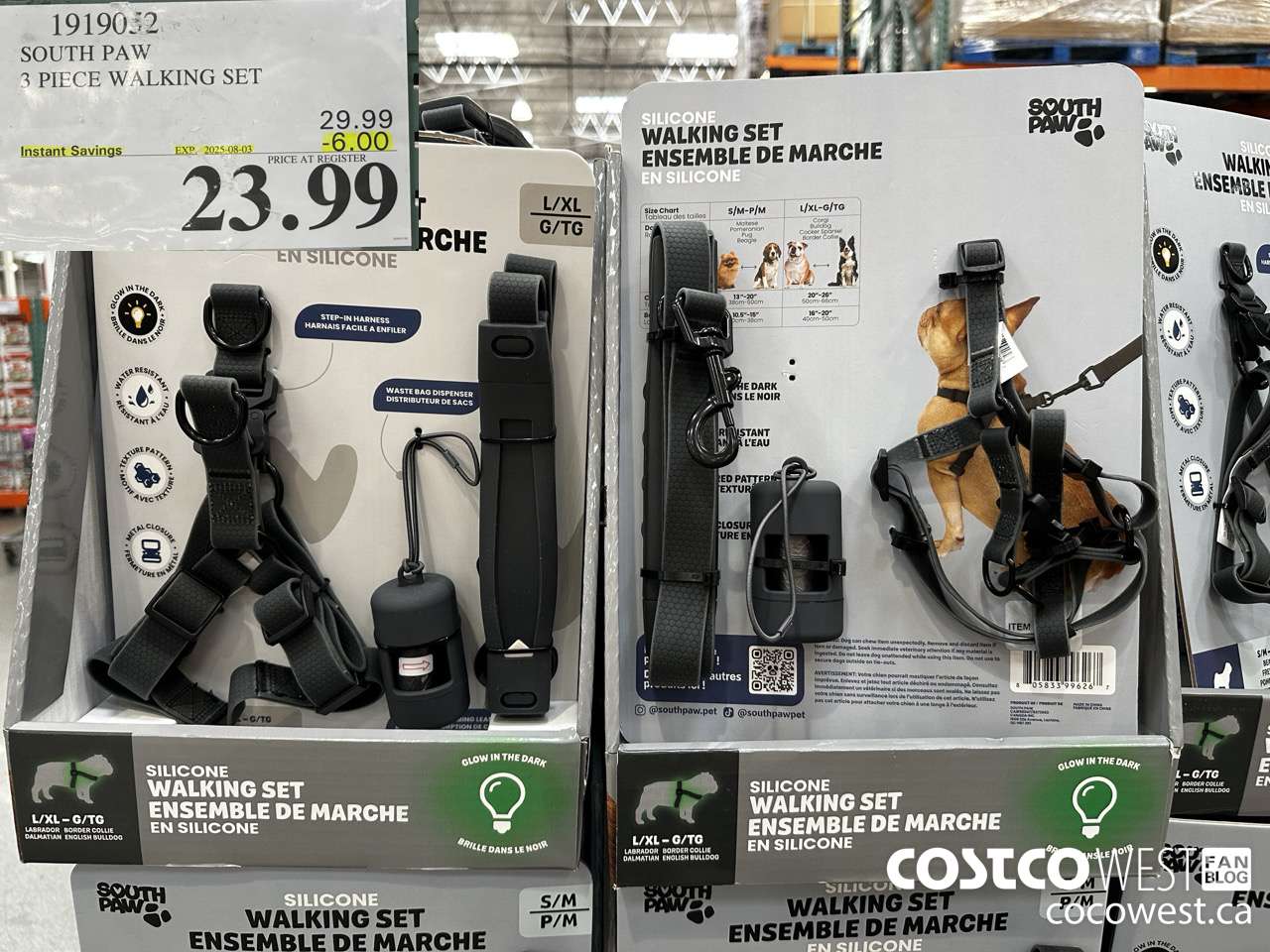 1919052 SOUTH PAW 3 PIECE WALKING SET ($6.00 INSTANT SAVINGS EXPIRES ON 2025-08-03) $23.99