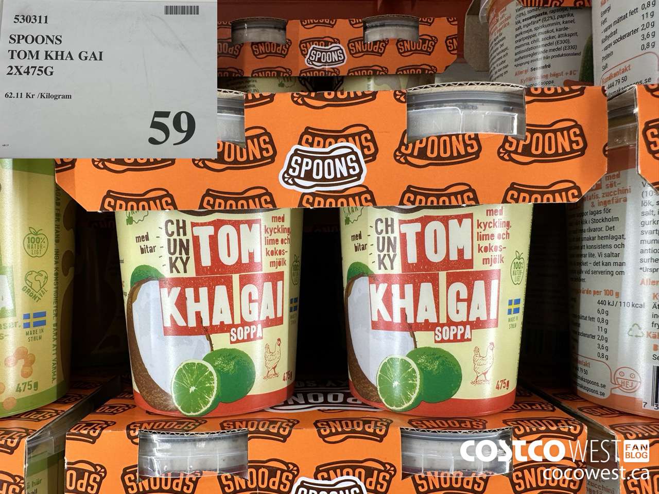 530311 SPOONS TOM KHA GAI 2 X 475G $59.00