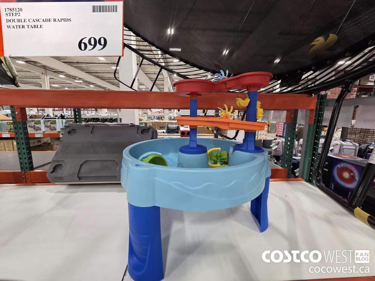 1785120 STEP2 DOUBLE CASCADE RAPIDS WATER TABLE $699.00