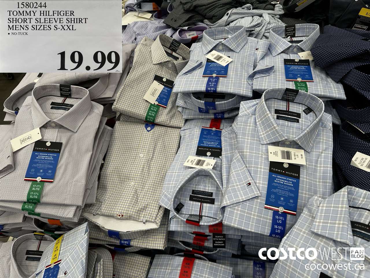 1580244 TOMMY HILFIGER SHORT SLEEVE SHIRT MENS SIZES S-XXL $19.99