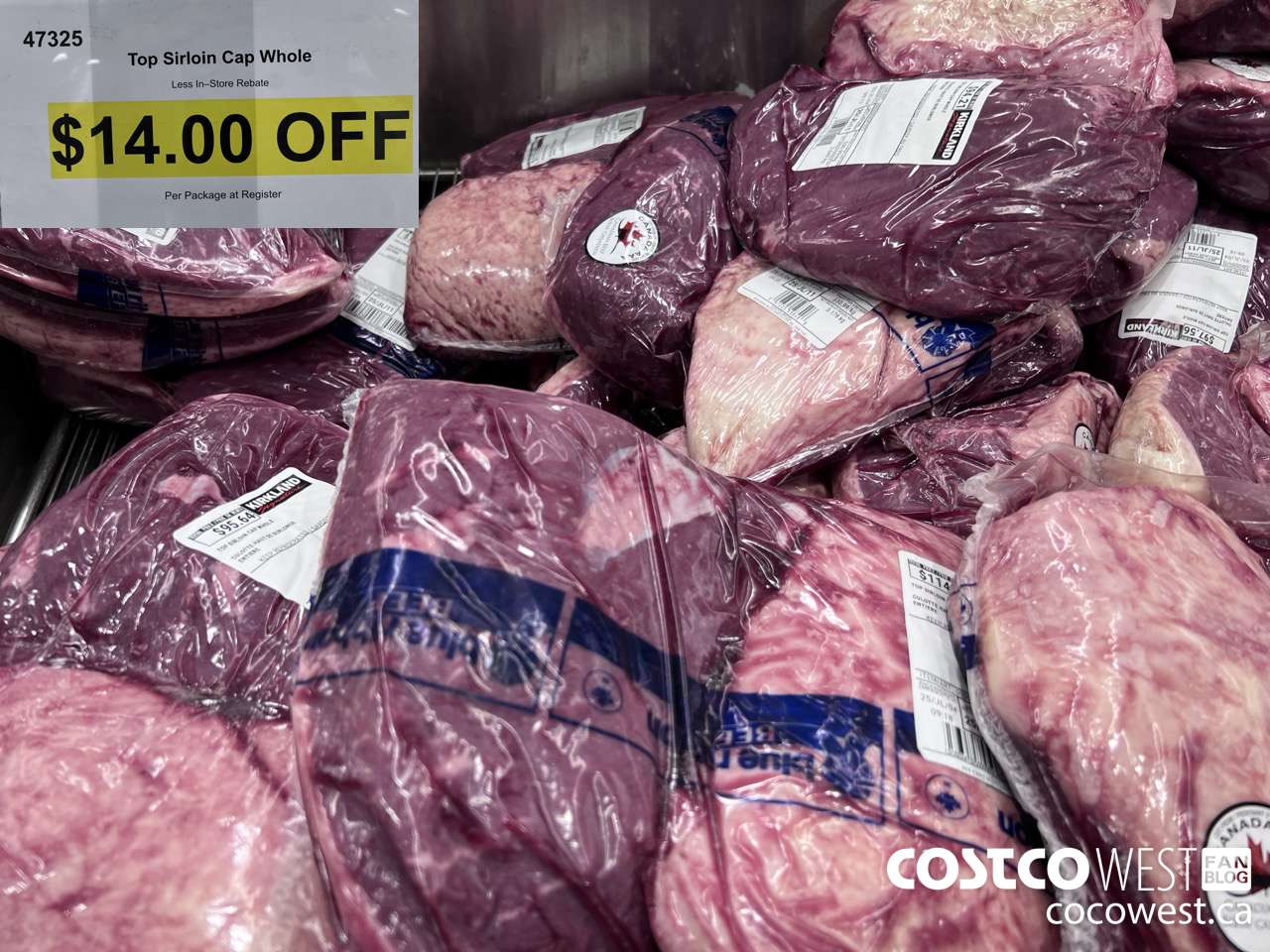 47325 TOP SIRLOIN CAP WHOLE ($14.00 INSTANT SAVINGS)