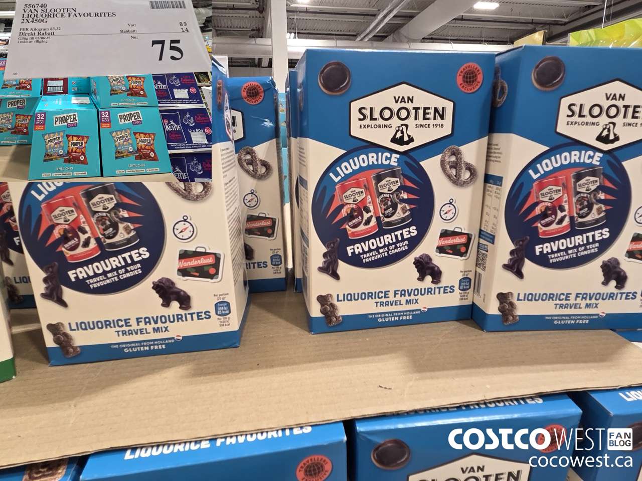 556740 VAN SLOOTEN LIQUORICE FAVOURITES 2 X 450G ($14.00 INSTANT SAVINGS EXPIRES ON 2025-06-05) $75.00