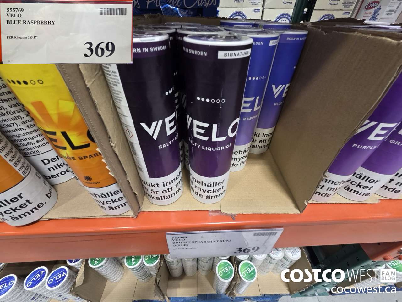 555769 VELO BLUE RASPBERRY $369.00