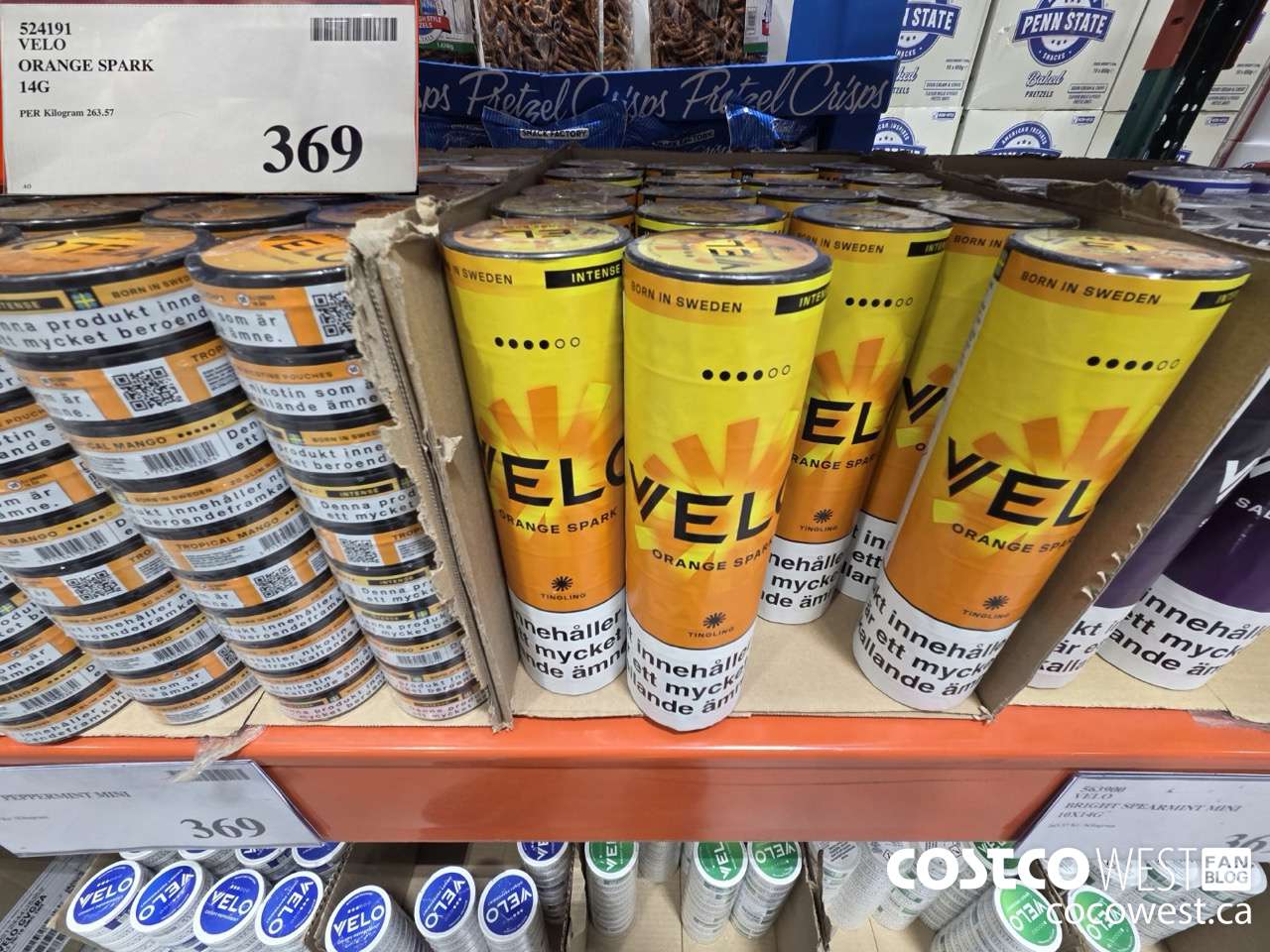 524191 VELO ORANGE SPARK 14G $369.00