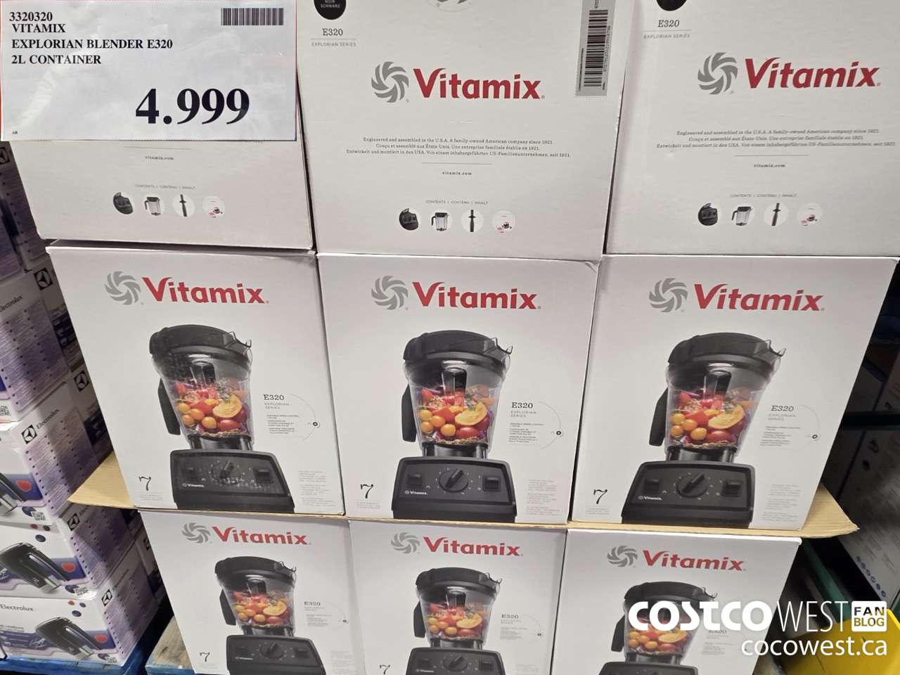 3320320 VITAMIX EXPLORIAN BLENDER E320 2L CONTAINER $4999.00