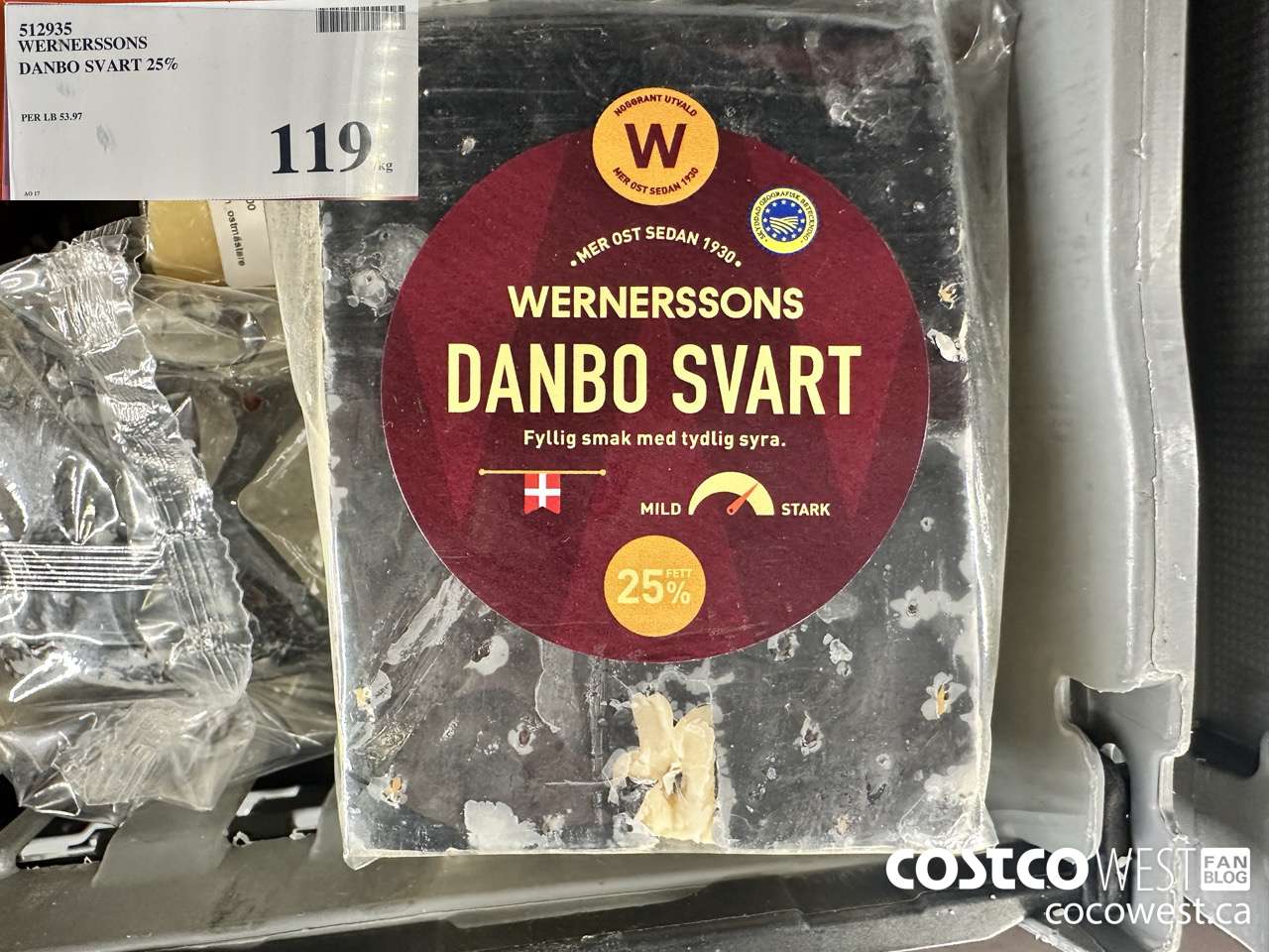 512935 WERNERSSONS DANBO SVART 25% $119.00