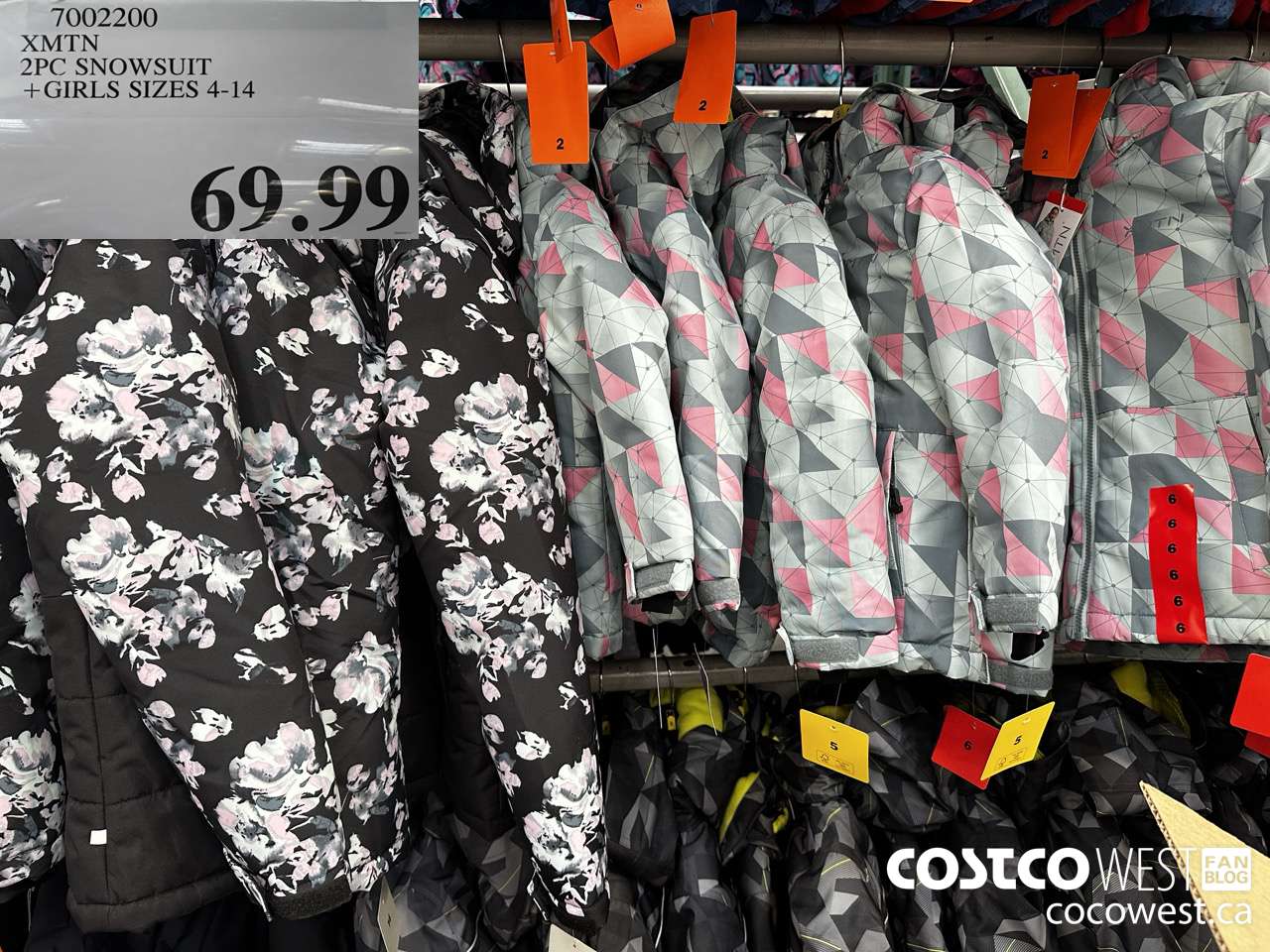 7002200 XMTN 2PC SNOWSUIT GIRLS SIZES 4-14 $69.99