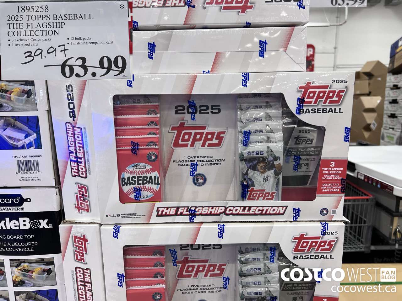 1895258 2025 TOPPS BASEBALL THE FLAGSHIP COLLECTION $39.97