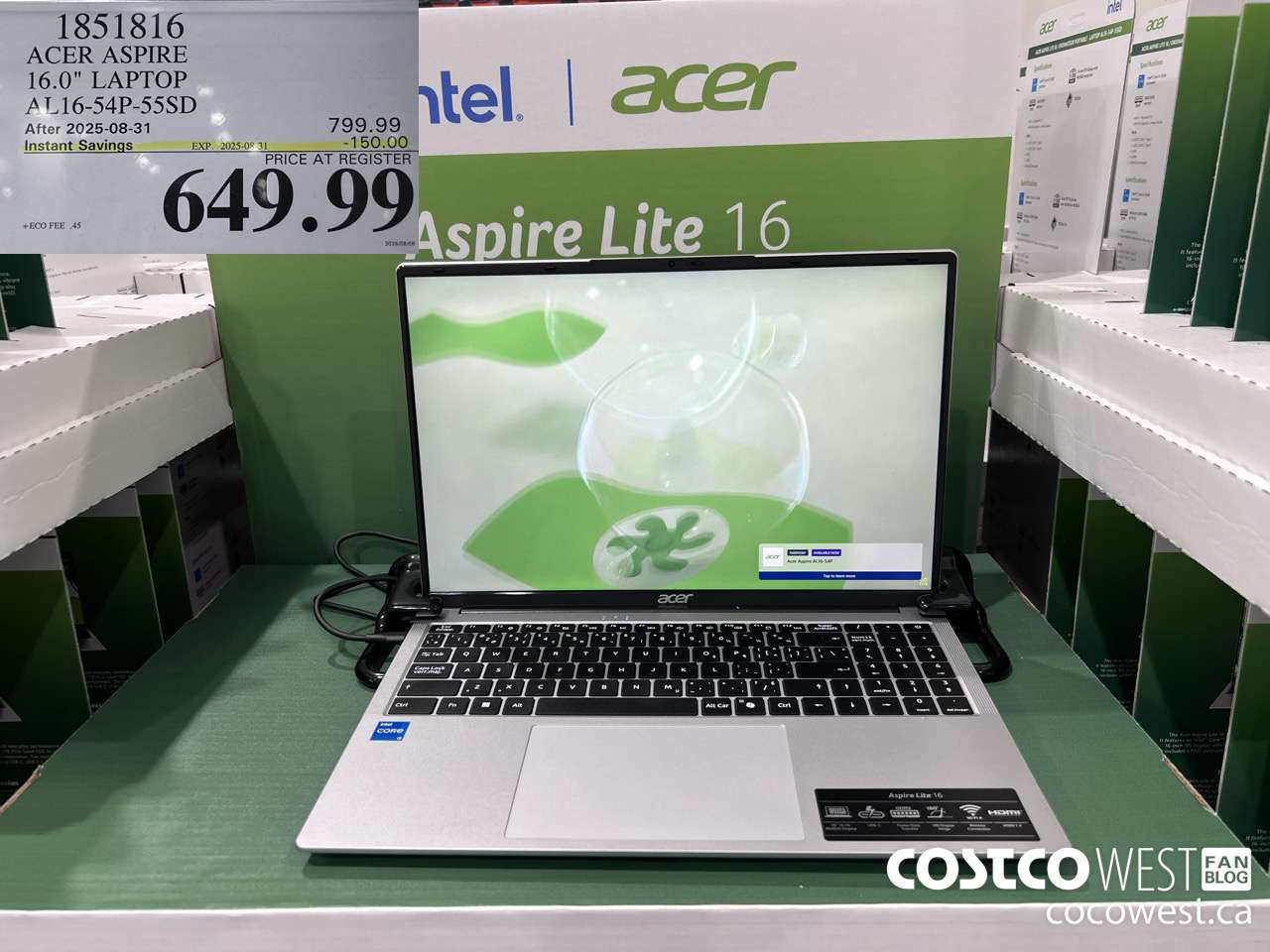 1851816 ACER ASPIRE 16.0