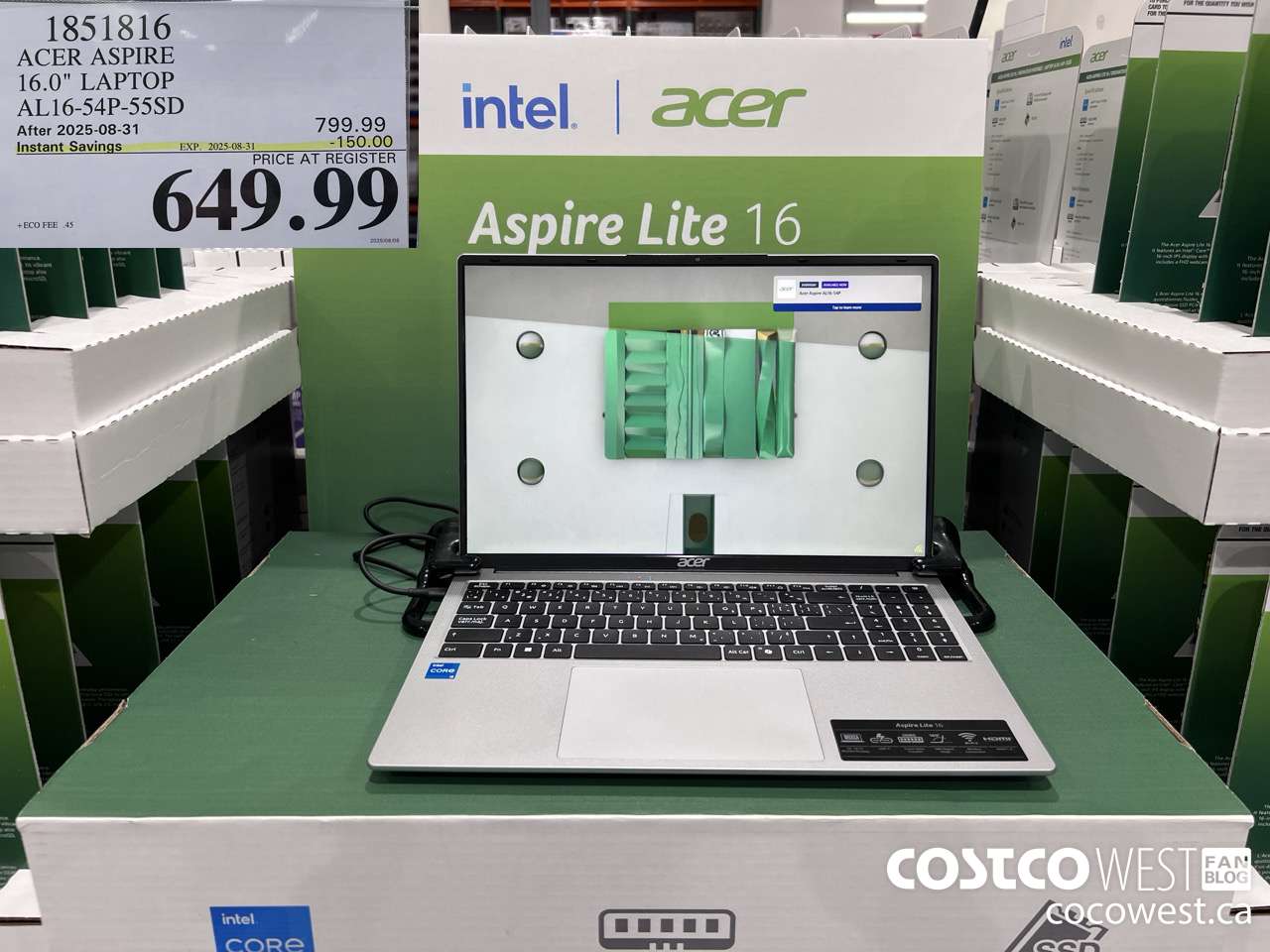 1851816 ACER ASPIRE 16.0