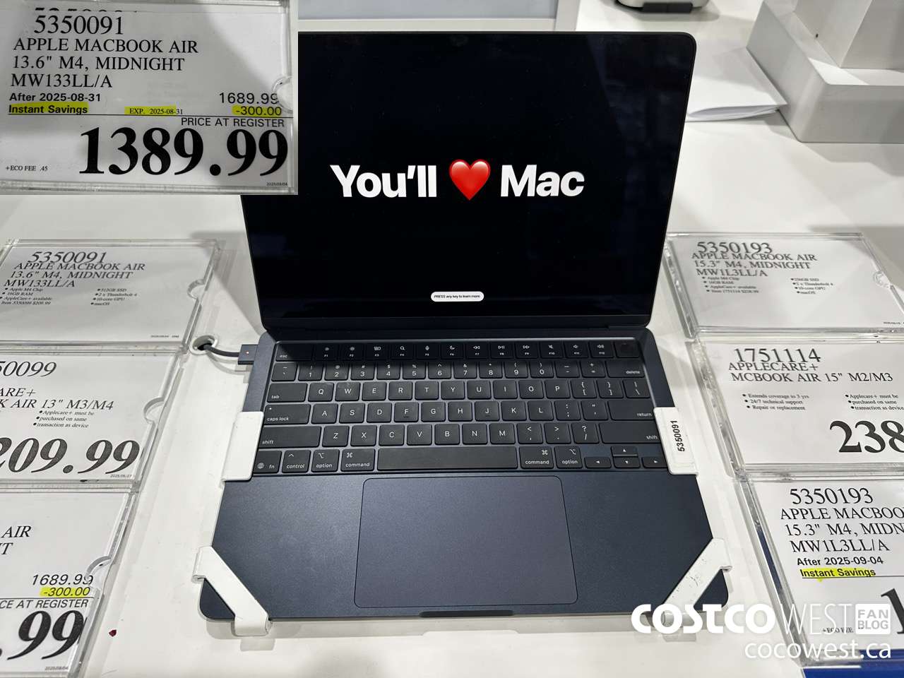 5350091 APPLE MACBOOK AIR 13.6