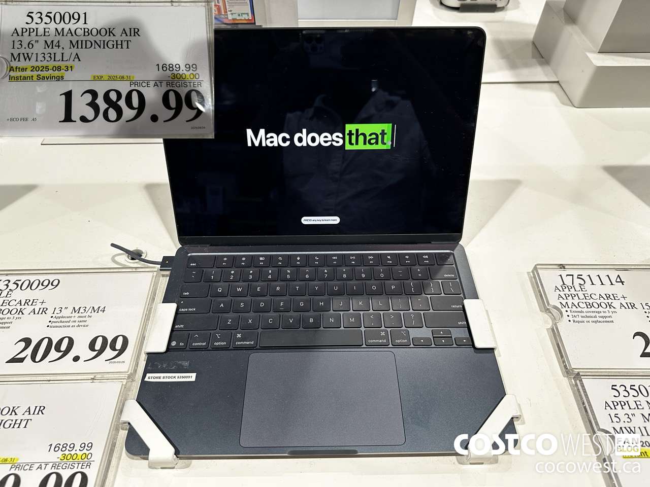 5350091 APPLE MACBOOK AIR 13.6