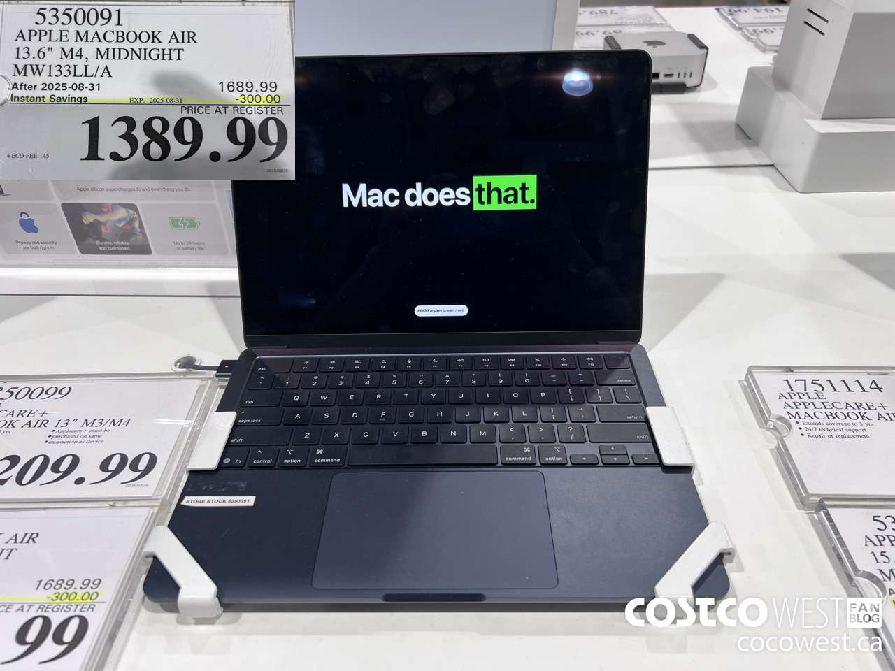 5350091 APPLE MACBOOK AIR 13.6