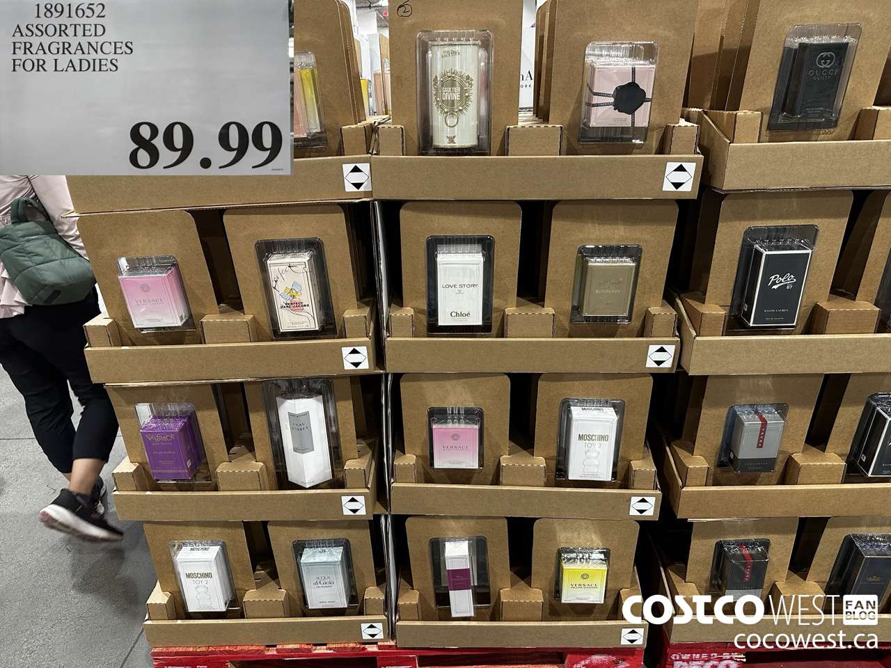 1891652 ASSORTED FRAGRANCES FOR LADIES $89.99