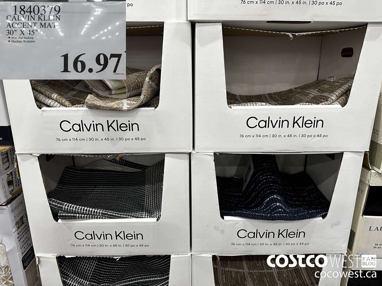 1840379 CALVIN KLEIN ACCENT MAT 30