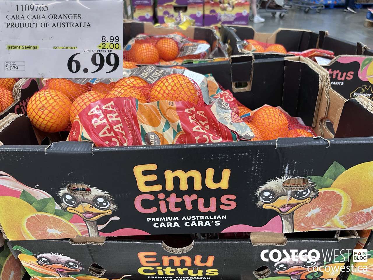 1109765 CARA CARA ORANGES PRODUCT OF AUSTRALIA ($2.00 INSTANT SAVINGS EXPIRES ON 2025-08-17) $6.99