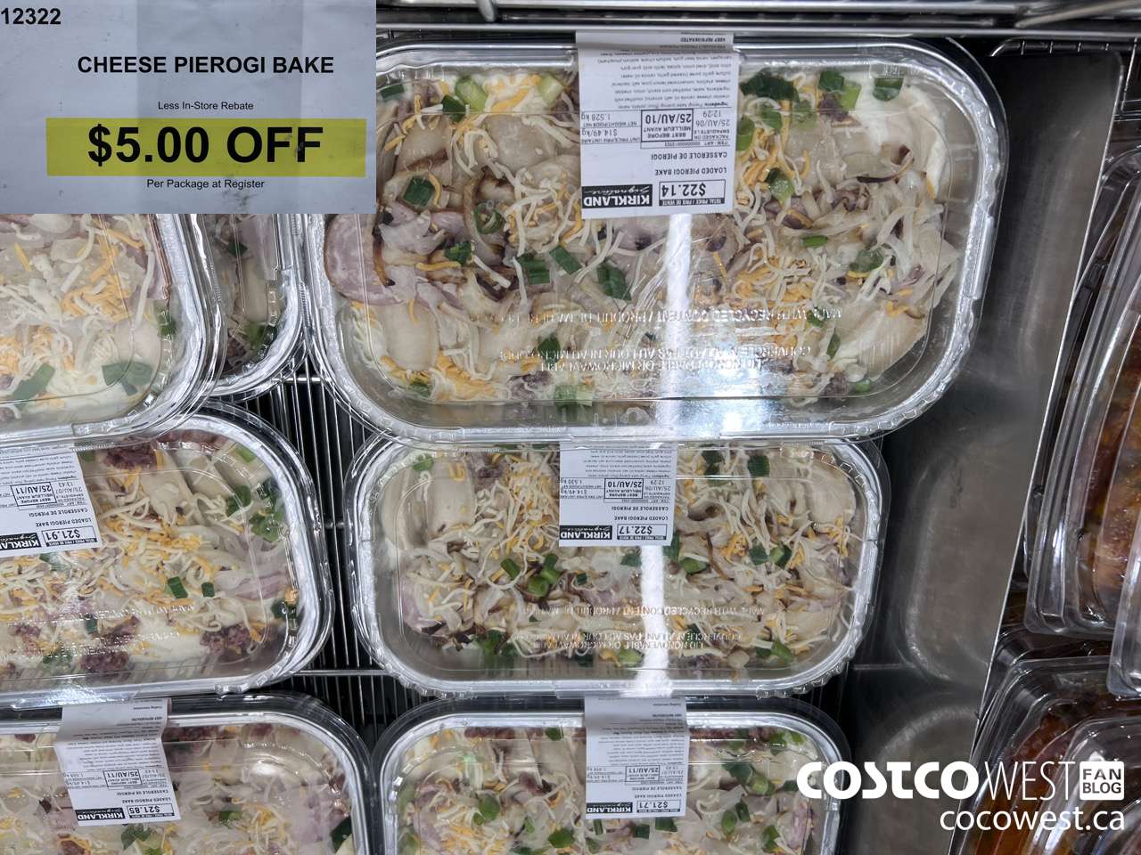 12322 CHEESE PIEROGI BAKE ($5.00 INSTANT SAVINGS)