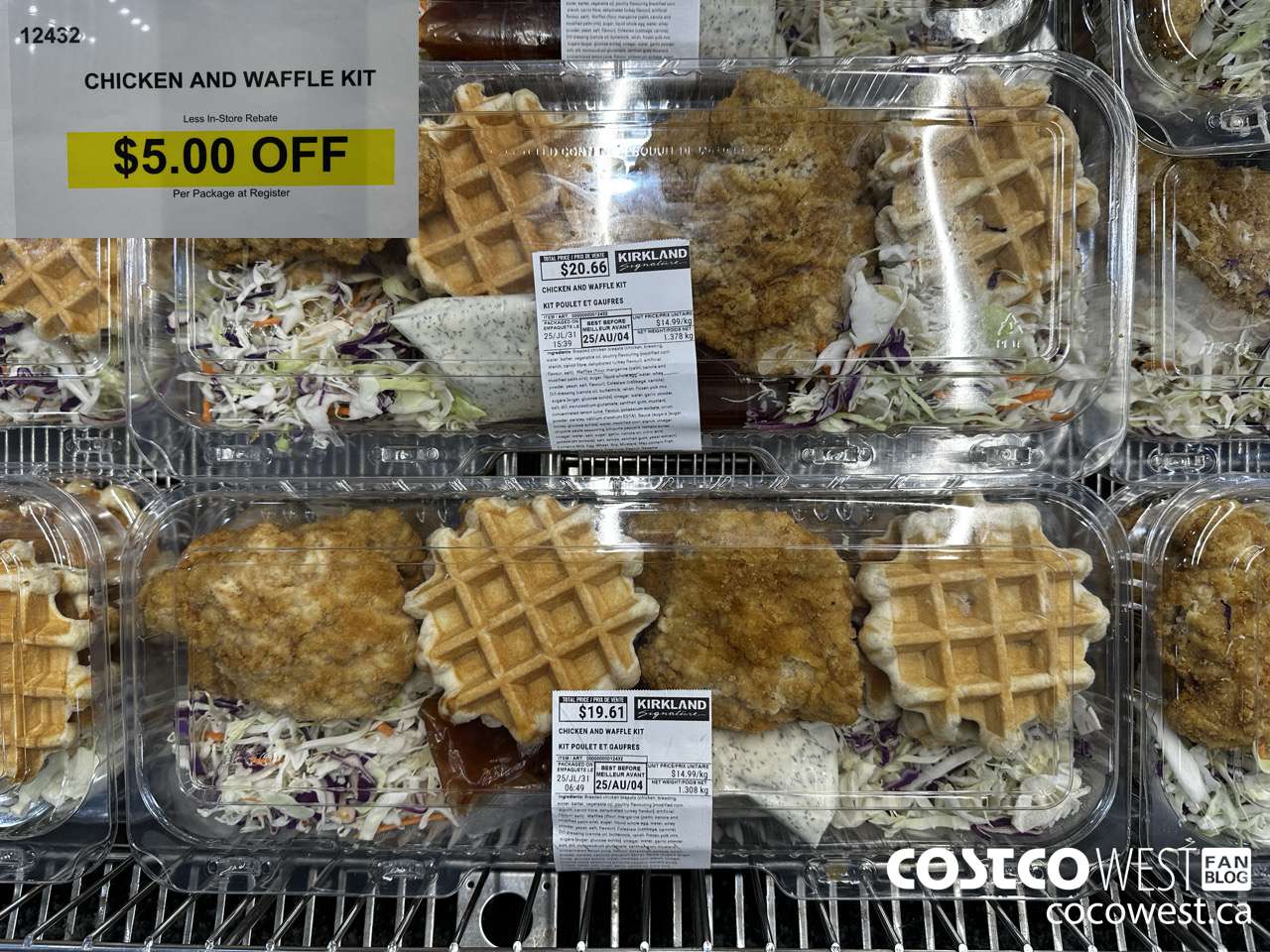 12432 CHICKEN AND WAFFLE KIT ($5.00 INSTANT SAVINGS)