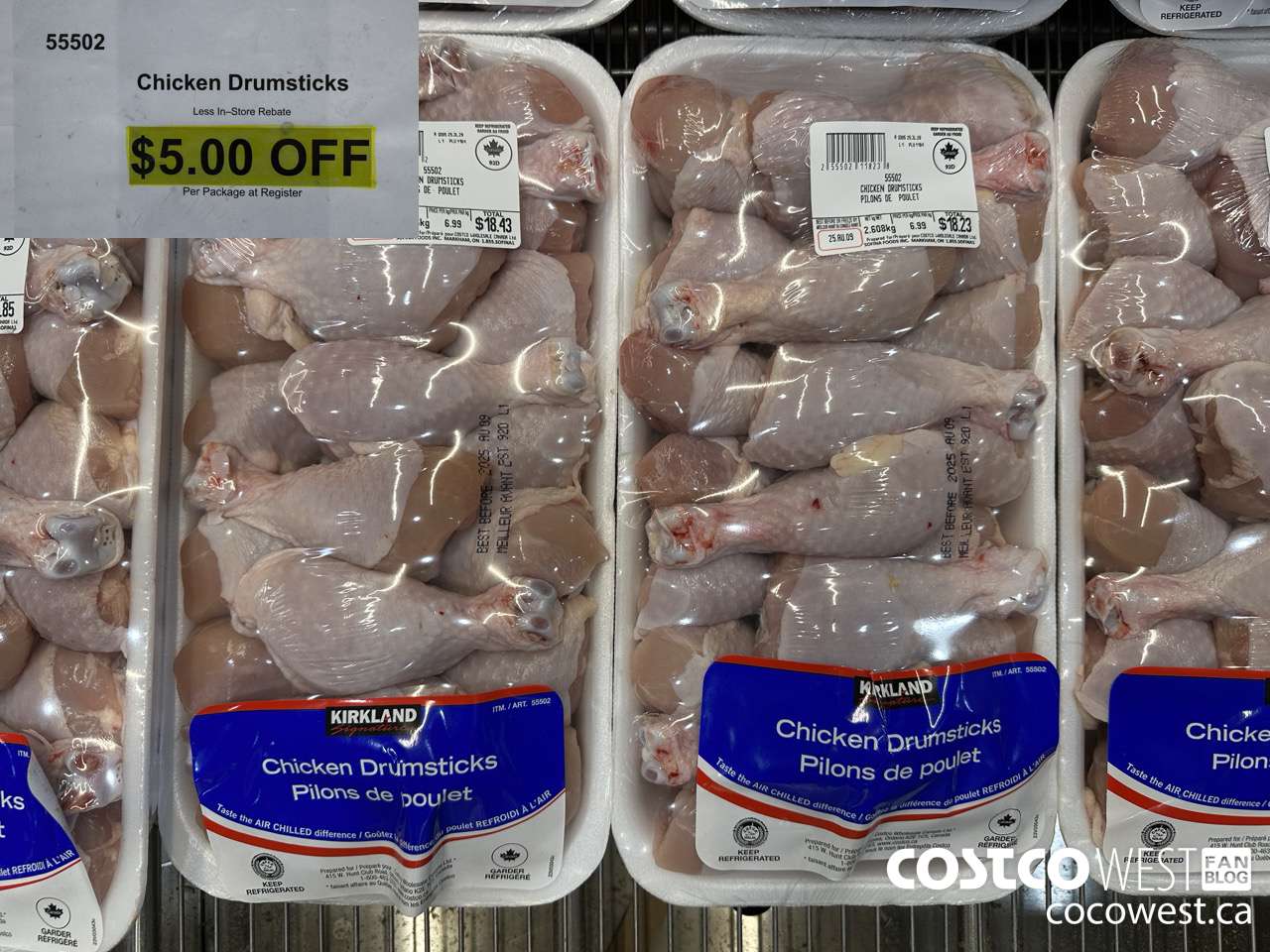 55502 CHICKEN DRUMSTICKS ($5.00 INSTANT SAVINGS)