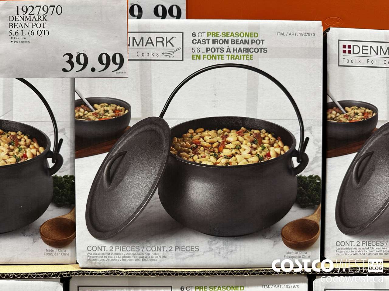 1927970 DENMARK BEAN POT 5.6L (6 QT) $39.99