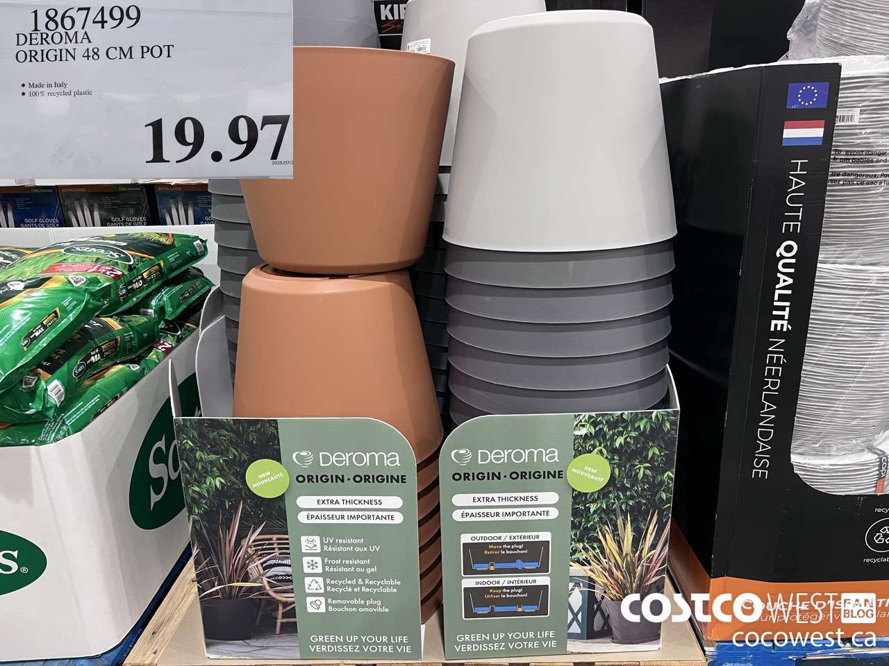 1867499 DEROMA ORIGIN 48 CM POT $19.97