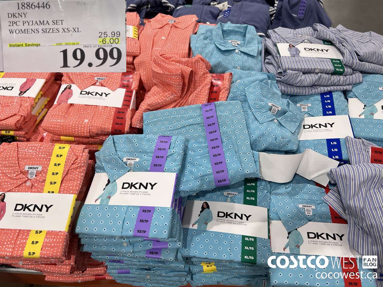 1886446 DKNY PYJAMA SET WOMENS SIZES XS-XL  ($6.00 INSTANT SAVINGS EXPIRES ON 2025-08-24) $19.99